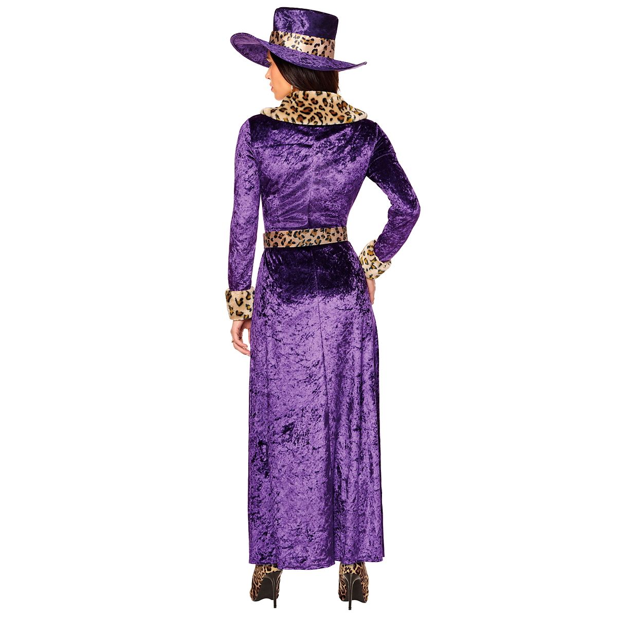 Adult Madame Money Costume PURPLE