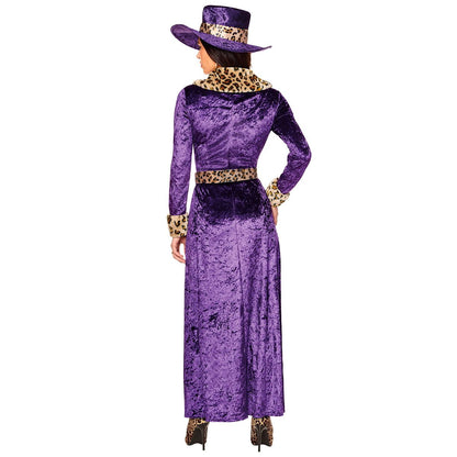 Adult Madame Money Costume PURPLE