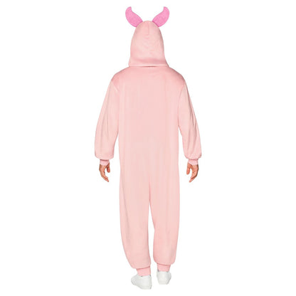 Adult Piglet Jumpsuit Costume - Winnie the Pooh LIGHT PINK