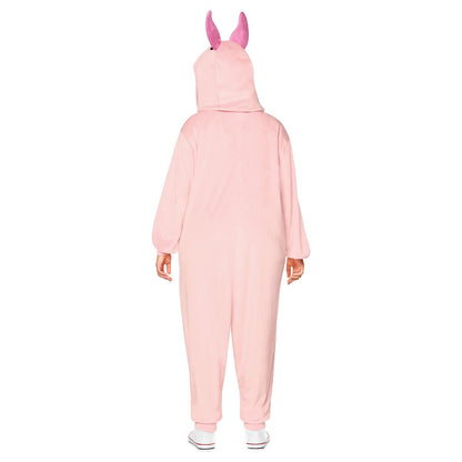 Adult Piglet Jumpsuit Costume - Winnie the Pooh LIGHT PINK