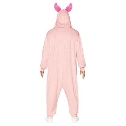 Adult Piglet Jumpsuit Costume - Winnie the Pooh LIGHT PINK