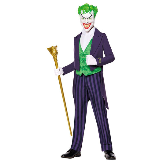 Kids Joker Costume with Mask - DC Super Villains PURPLE
