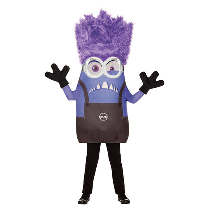 Kids Evil Minion 3D Costume - Despicable Me LIGHT PURPLE