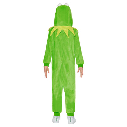 Kids Kermit the Frog Jumpsuit Costume - The Muppets GREEN