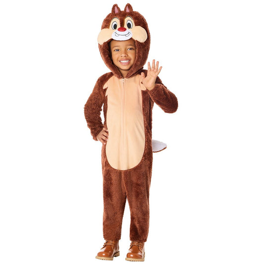Toddler Dale Jumpsuit Costume - Chip 'n Dale BROWN