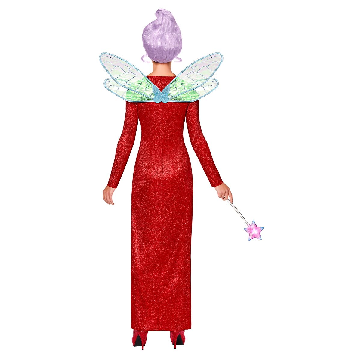Adult Fairy Godmother Dress Costume - Shrek RED