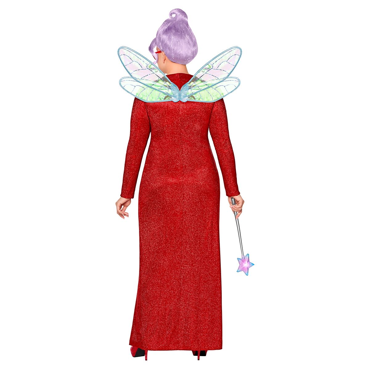 Adult Fairy Godmother Dress Costume - Shrek RED