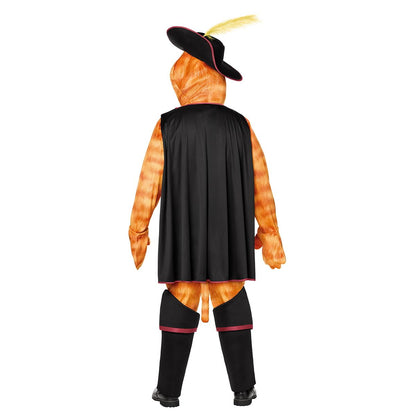 Adult Puss in Boots Costume - Shrek ORANGE