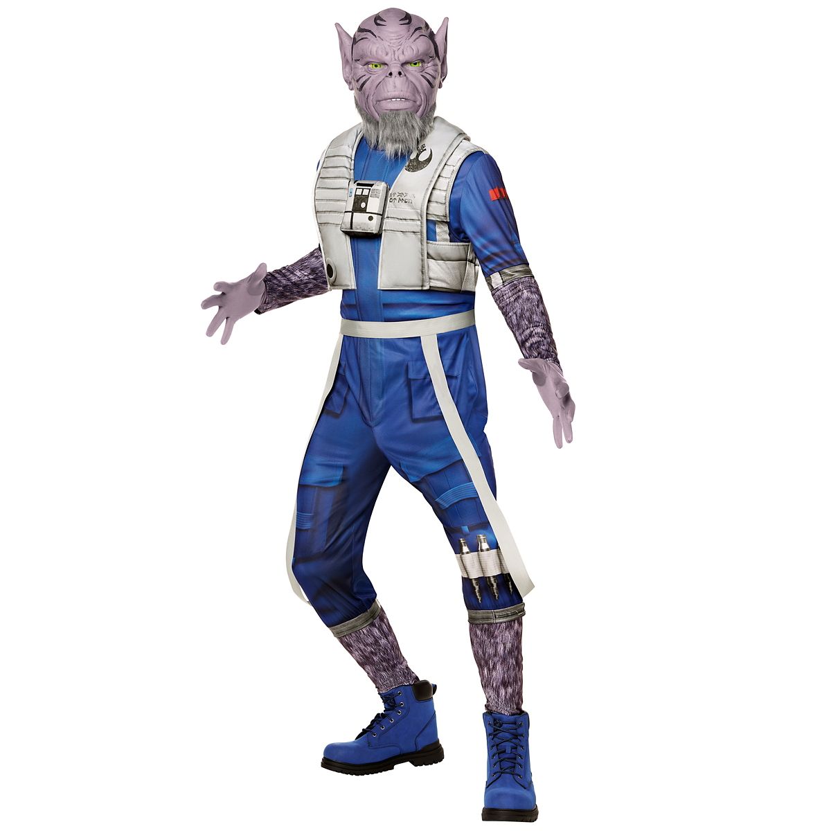 Adult Zeb Costume - The Mandalorian and Grogu GREY / BLUE
