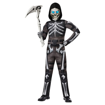 Youth Skull Commander Costume - Fortnite BLACK