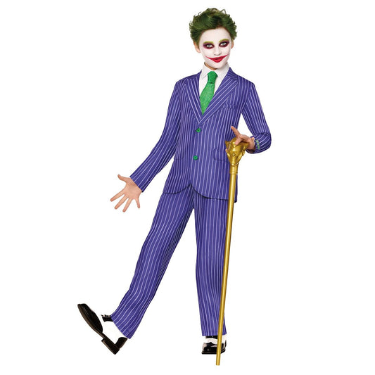 Kids Joker Suit Costume - DC Super Villains MULTI-COLOR