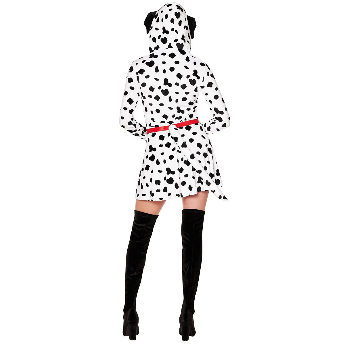 Adult Dalmatian Dress Costume WHITE