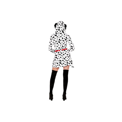 Adult Dalmatian Dress Costume WHITE