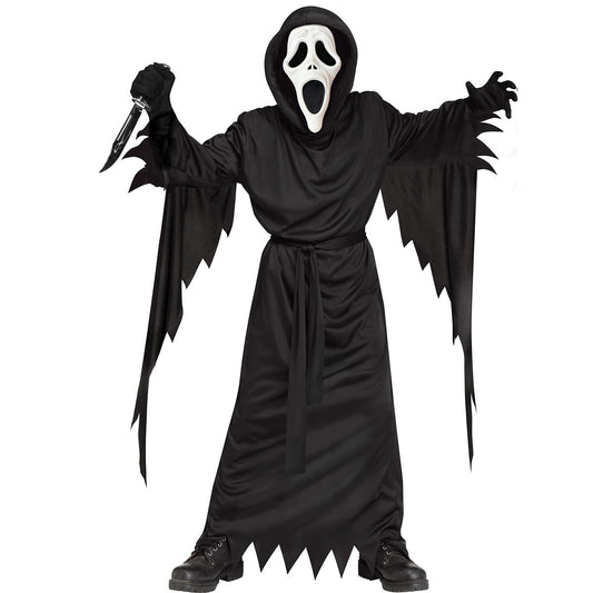 Kids Ghost Face Killer Costume Kit BLACK