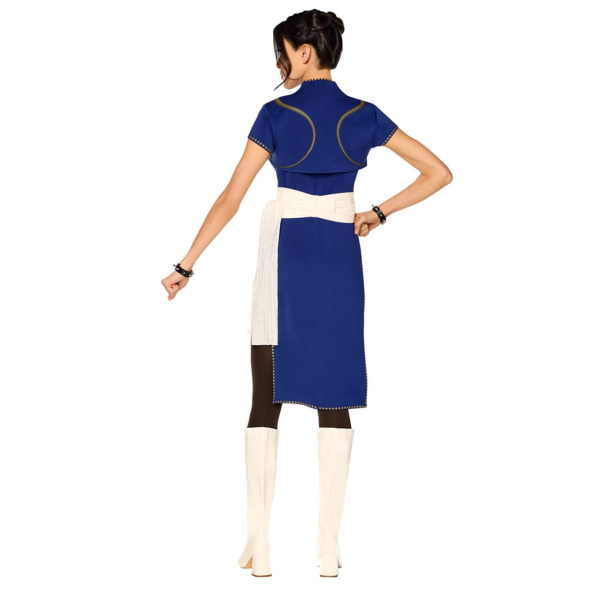 Adult Chun-Li Dress Costume - Street Fighter BLUE