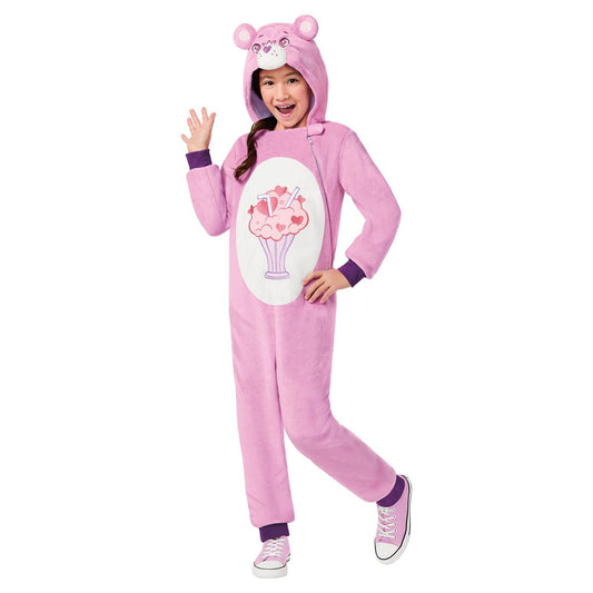 Kids Share Bear Jumpsuit Costume - Care Bears PURPLE