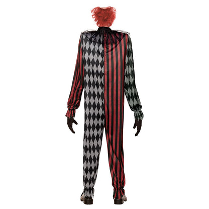 Kids Illusion Clown Costume BLACK AND RED