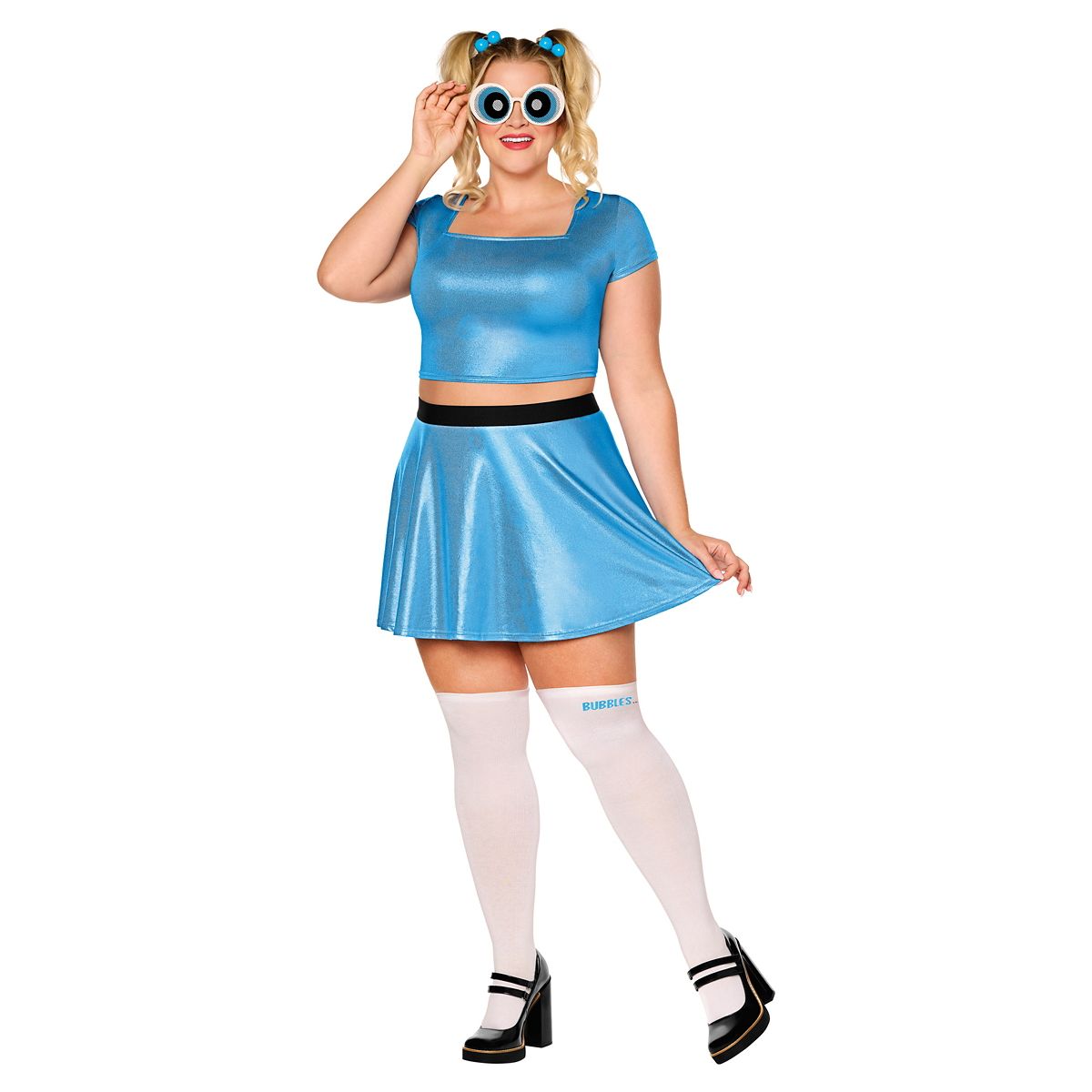 Adult Bubbles Costume - The Powerpuff Girls BLUE