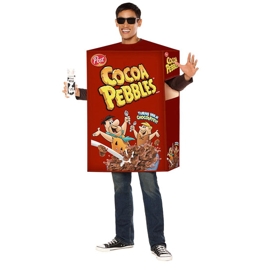 Adult Cocoa Pebbles 3D Costume BROWN