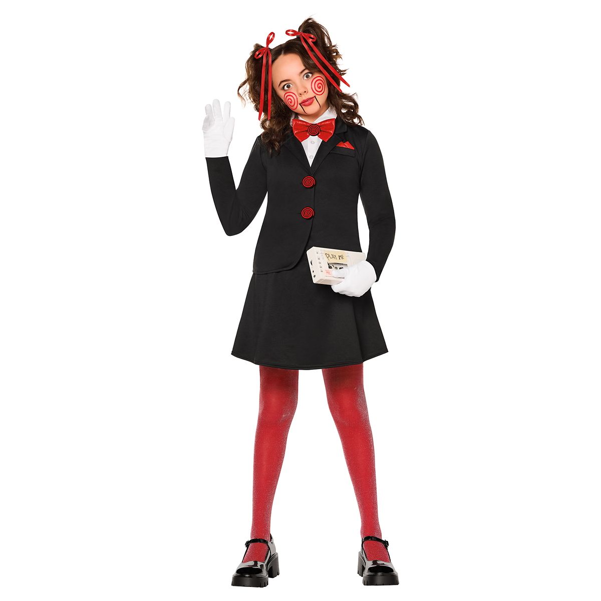 Kids Billy the Puppet Dress Costume - Saw BLACK