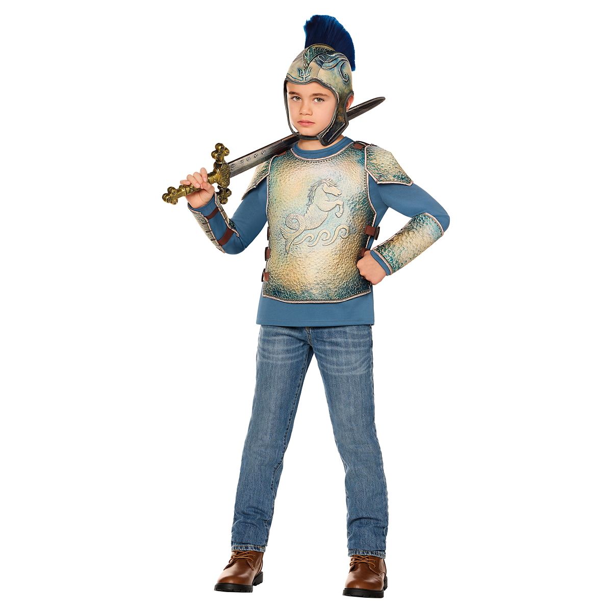 Kids Percy Jackson and the Olympians Costume BLUE