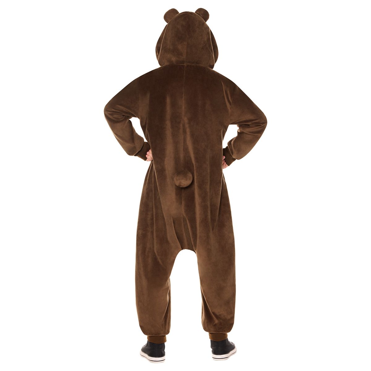 Kids Bear Energy Jumpsuit Costume BROWN