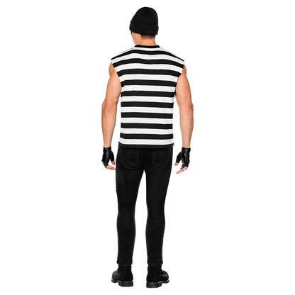 Adult Stealing Hearts Costume BLACK AND WHITE