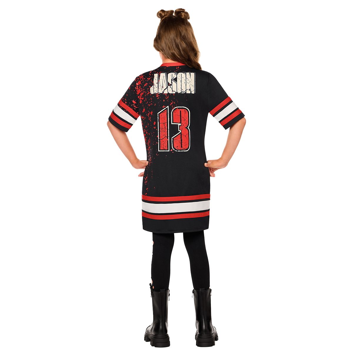 Kids Jason Universe Jersey Dress Costume BLACK