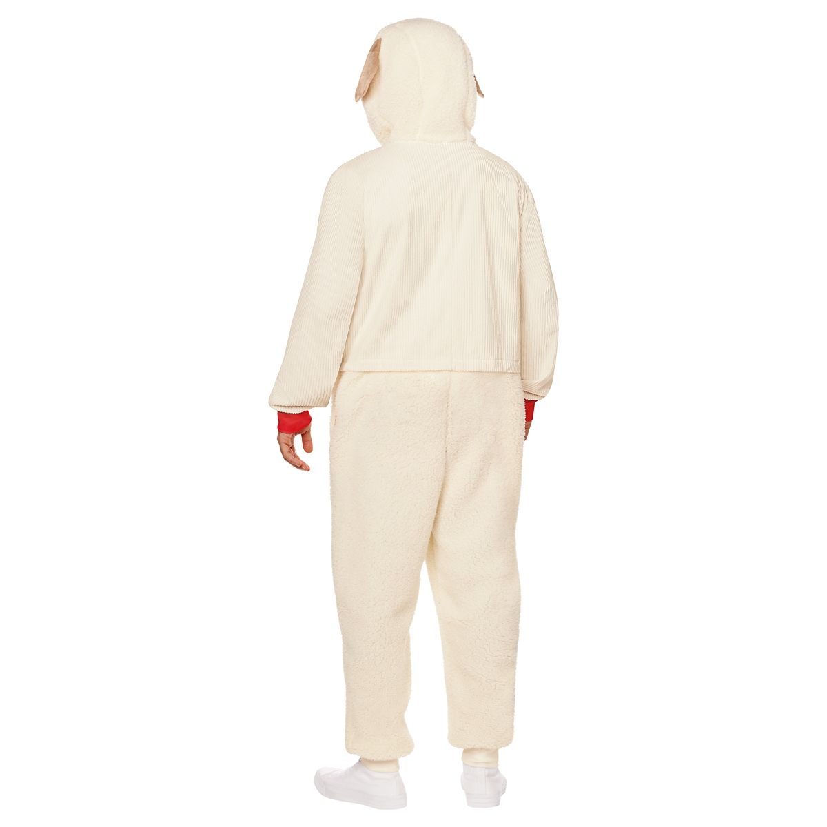 Adult Lamb Chop Jumpsuit Costume MULTI-COLOR