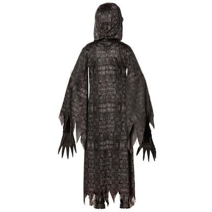 Kids Monster Skeleton Costume BLACK