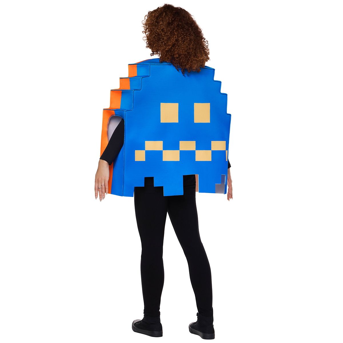 Adult Clyde & Blue Ghost Reversible 3D Costume - Pac-Man ORANGE/BLUE