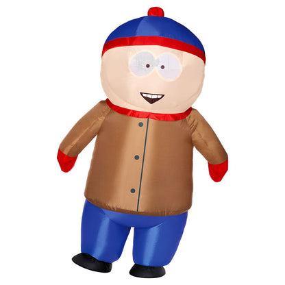 Adult Stan Inflatable Costume - South Park MULTI-COLOR