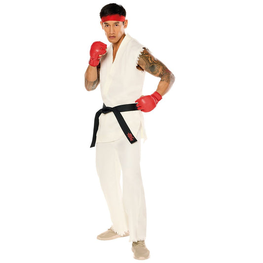 Adult Ryu Costume - Street Fighter WHITE