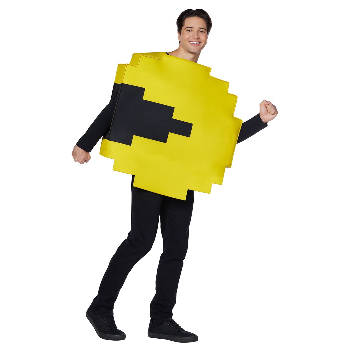 Adult Pac-Man 3D Costume YELLOW