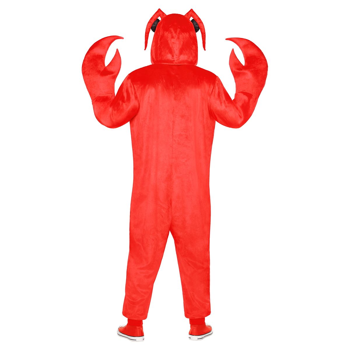 Adult Lobster Jumpsuit Costume RED