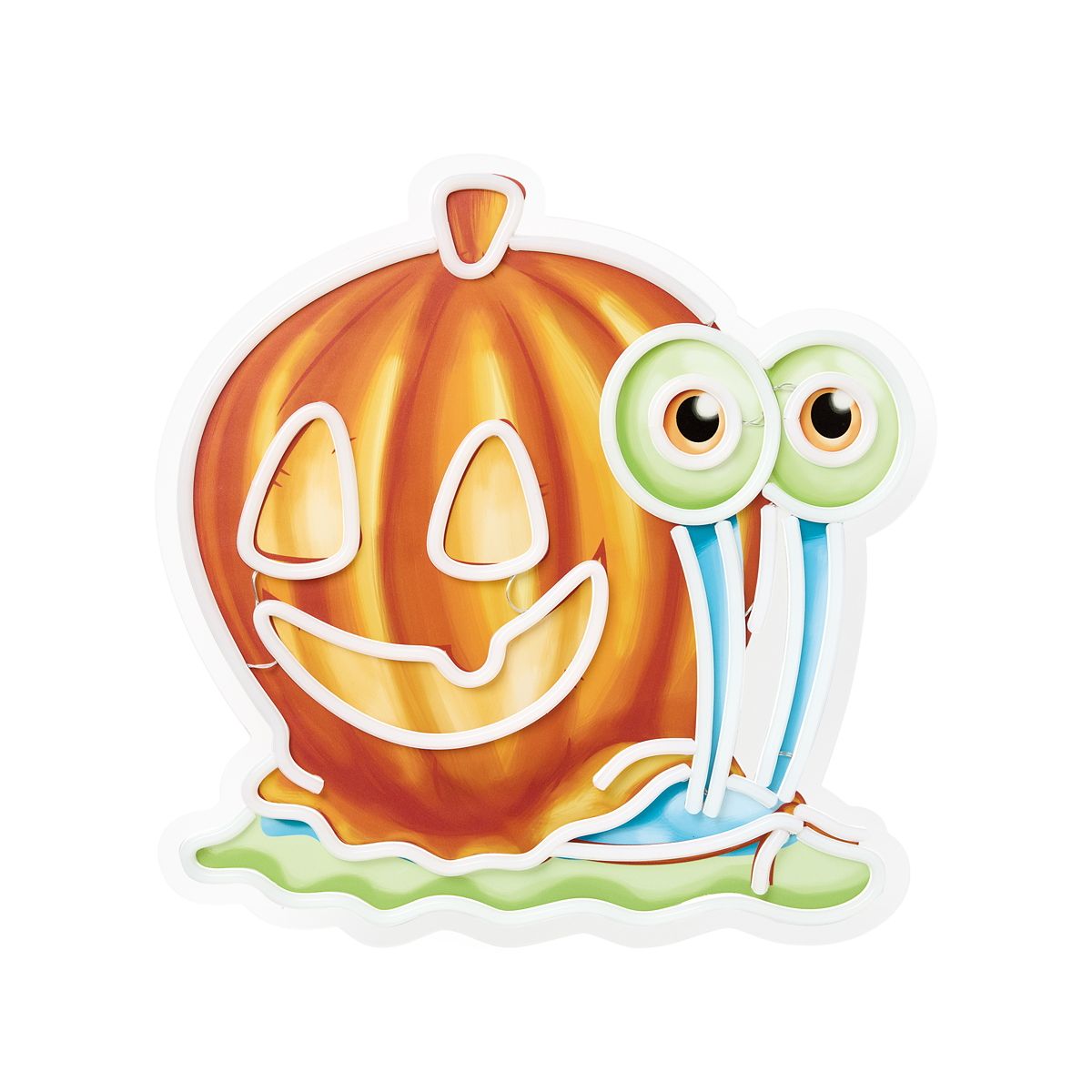 Pumpkin Gary Neon LED Light-Up Sign - SpongeBob SquarePants ORANGE
