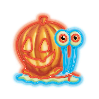 Pumpkin Gary Neon LED Light-Up Sign - SpongeBob SquarePants ORANGE