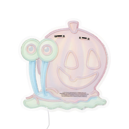 Pumpkin Gary Neon LED Light-Up Sign - SpongeBob SquarePants ORANGE