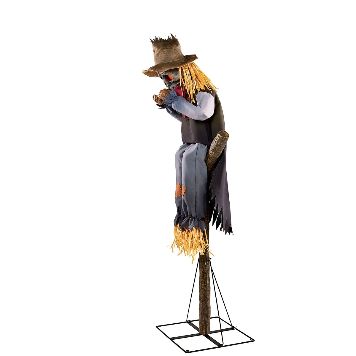 5 Ft 8 In Harmonica Hank Animatronic MULTI-COLOR