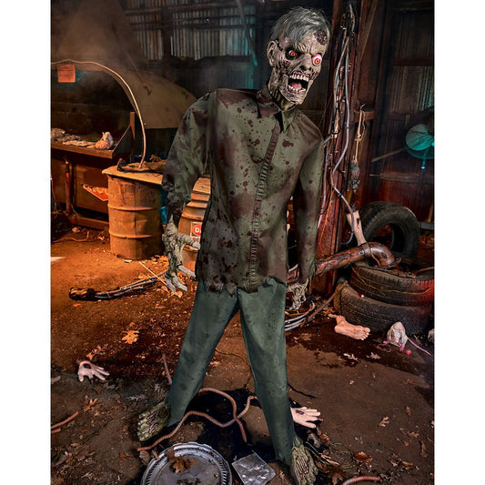 6 Ft 1 In Jeremy Jaws Animatronic MULTI-COLOR
