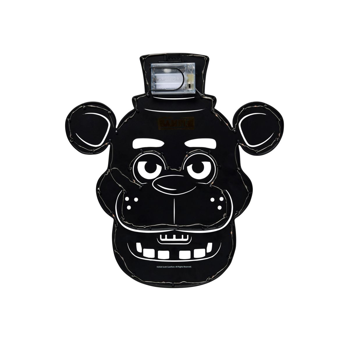 Five Nights at Freddy's LED Light-Up Sign MULTI-COLOR
