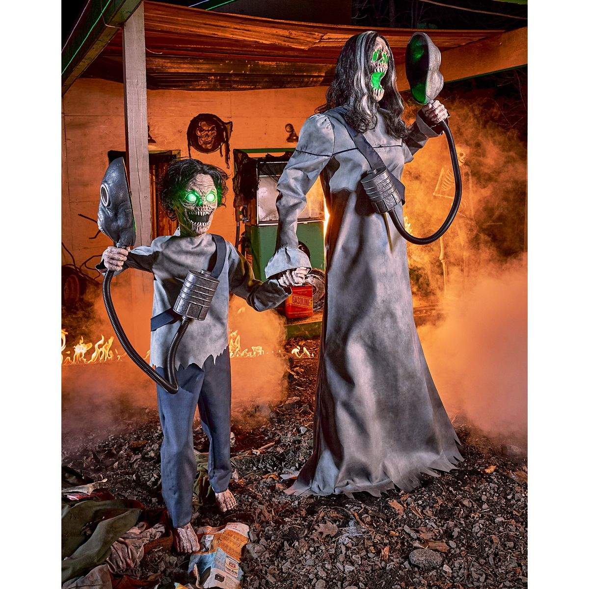5 Ft 7 In Doomsday Duo Animatronic MULTI-COLOR