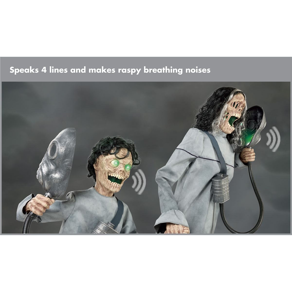 5 Ft 7 In Doomsday Duo Animatronic MULTI-COLOR