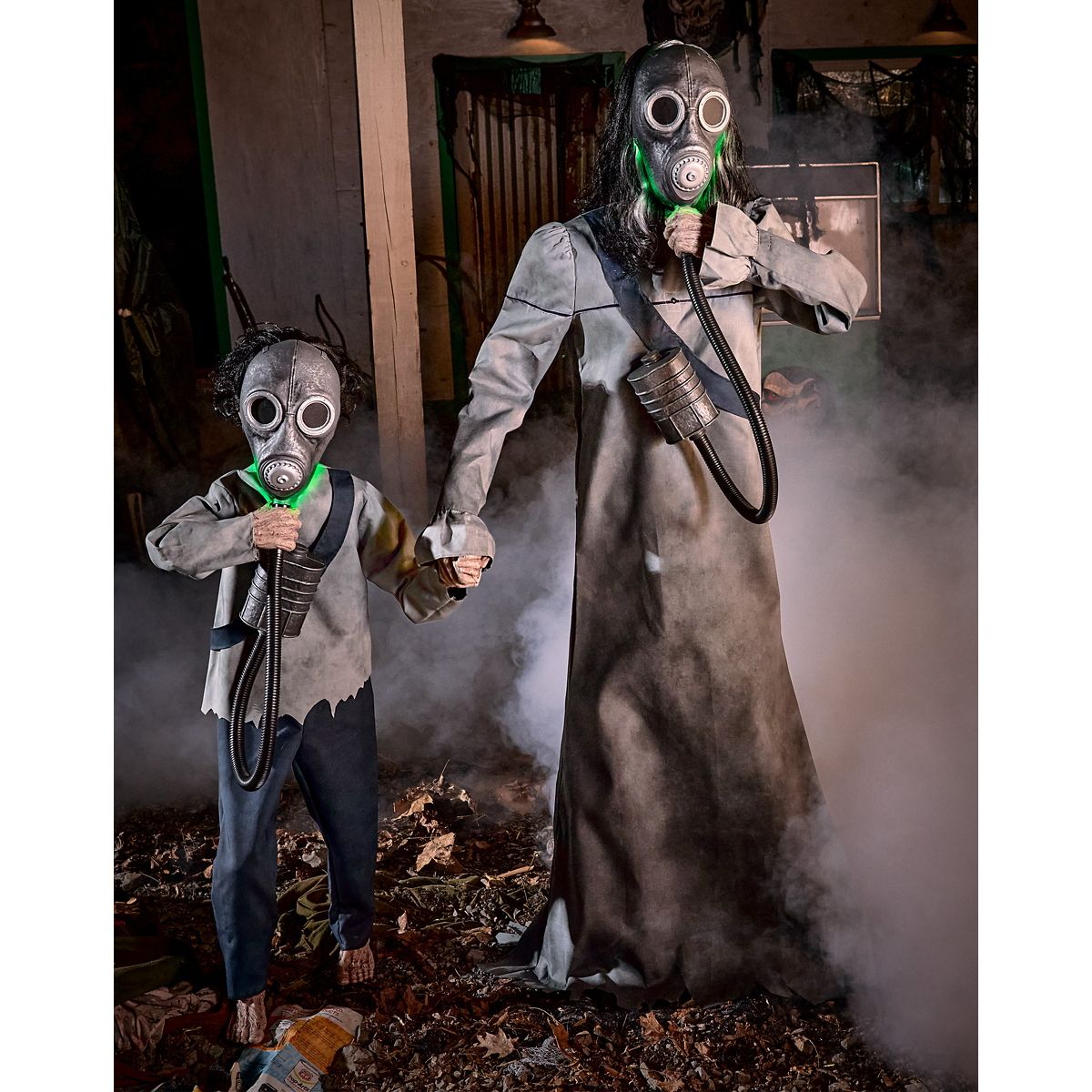 5 Ft 7 In Doomsday Duo Animatronic MULTI-COLOR