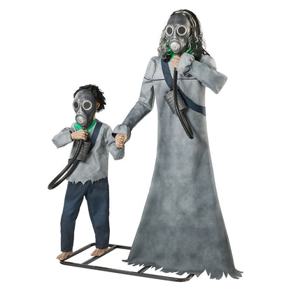 5 Ft 7 In Doomsday Duo Animatronic MULTI-COLOR