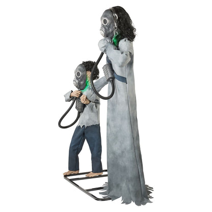 5 Ft 7 In Doomsday Duo Animatronic MULTI-COLOR