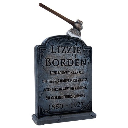 Lizzie Borden Mini Tombstone - The Historic Lizzie Borden House MULTI-COLOR