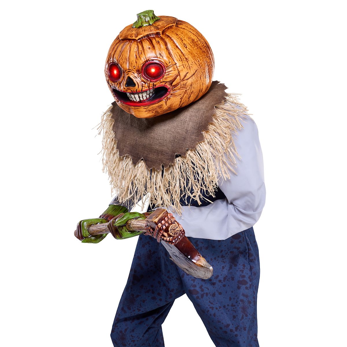 7 Ft 1 In Pumpkin Punisher Animatronic MULTI-COLOR