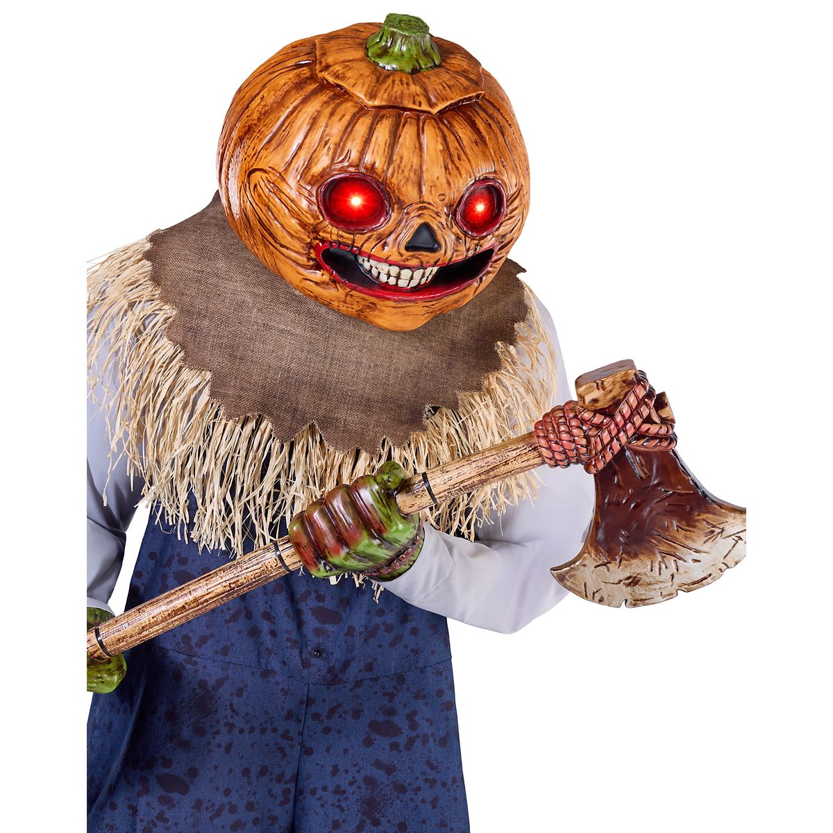 7 Ft 1 In Pumpkin Punisher Animatronic MULTI-COLOR