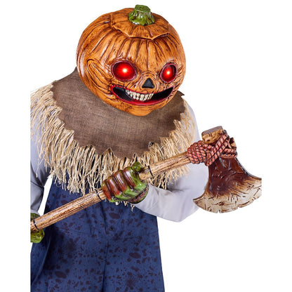 7 Ft 1 In Pumpkin Punisher Animatronic MULTI-COLOR
